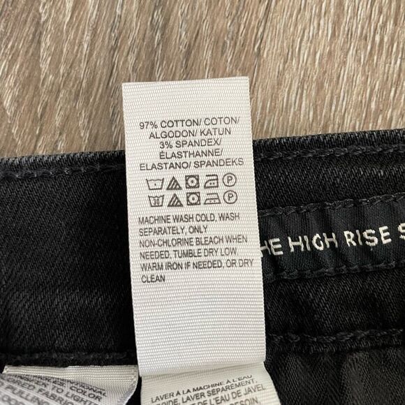 Lucky Brand The High Rise Shortie Denim Jean Shorts - Size: 6 / 28 - Picture 6 of 6